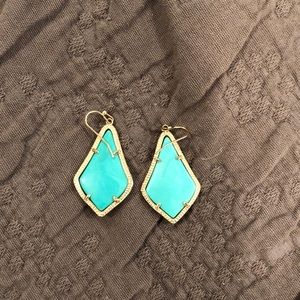 Kendra Scott turquoise earrings